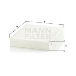 MANN фильтр салонный BMW 1 (F2_), 3 (F3_), 4 (F3_) 1.6-3.0D 10-